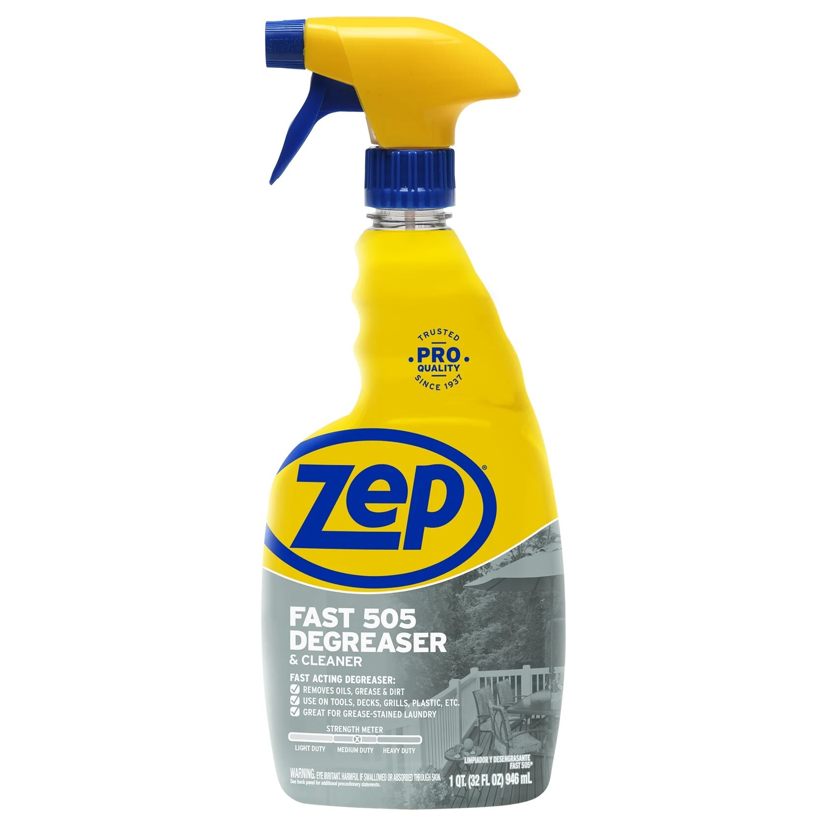 Zep Commercial ZU50532  Fast505 Industrial Cleaner and Degreaser - 32-oz Bottle
