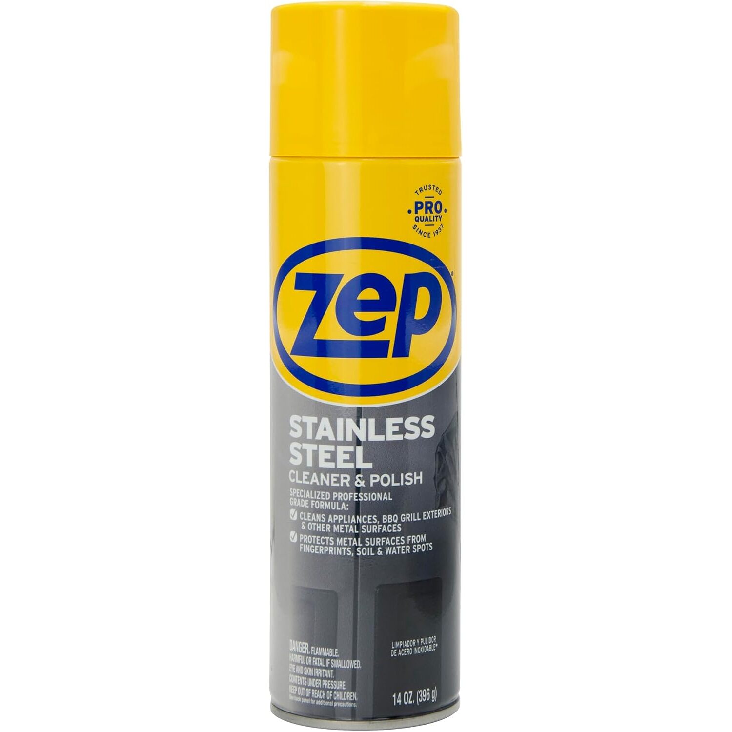 Zep Commercial ZUSSTL14  Stainless Steel Polish - 14 fl oz