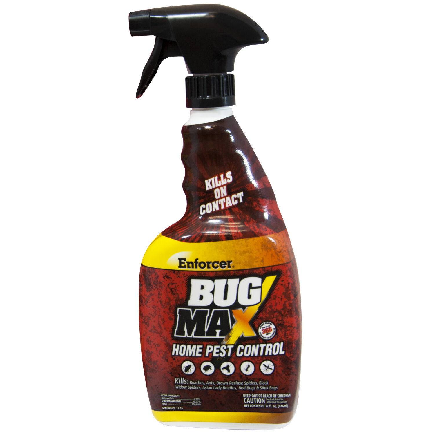 Enforcer EBM32  BugMax Home Pest Control Insect Killer - 32-oz Ready-to-Use Bottle