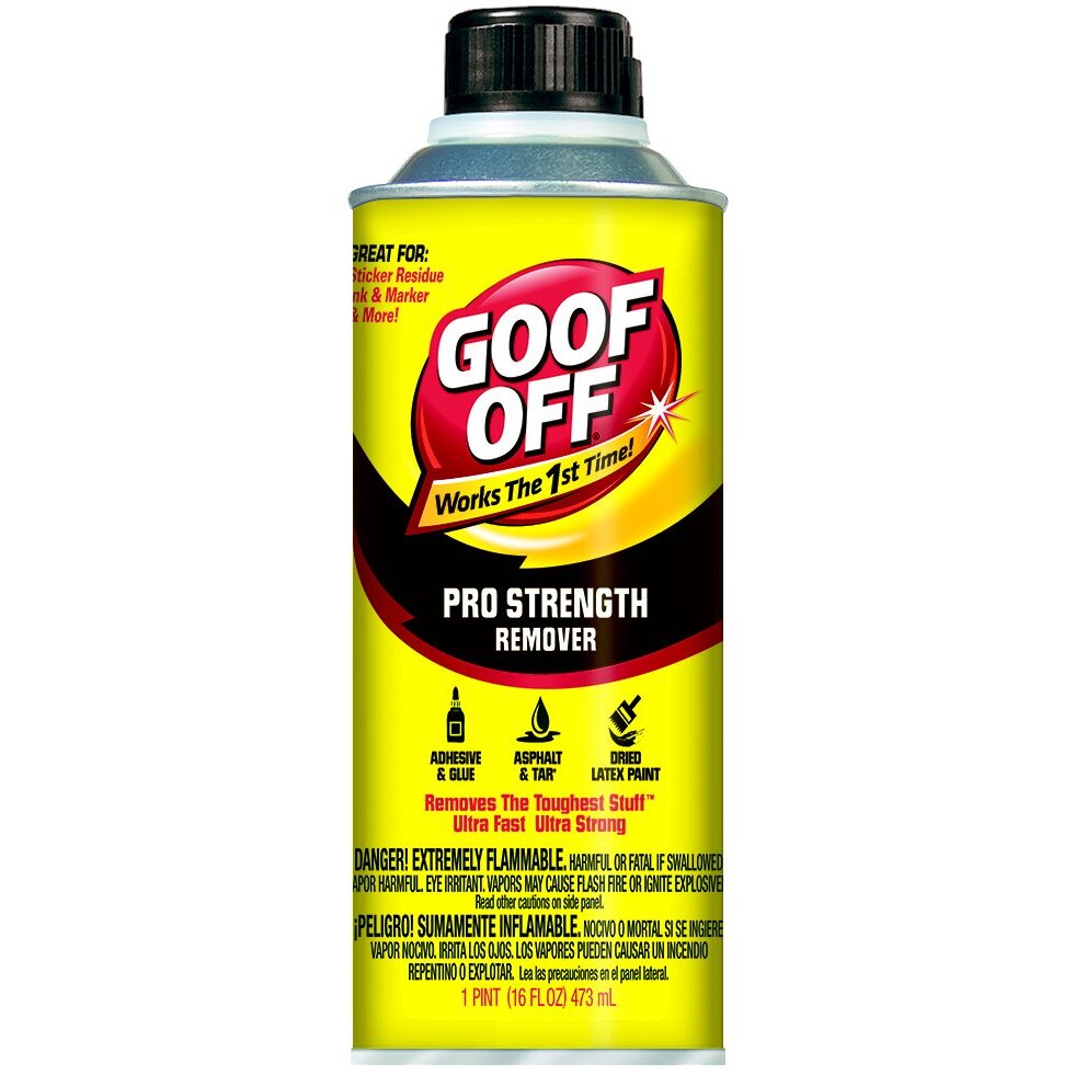 Goof Off FG653 Pro Strength Remover 16 oz. E-Z Pour Goof Off FG653 Pro Strength Remover 16 oz. E-Z Pour
