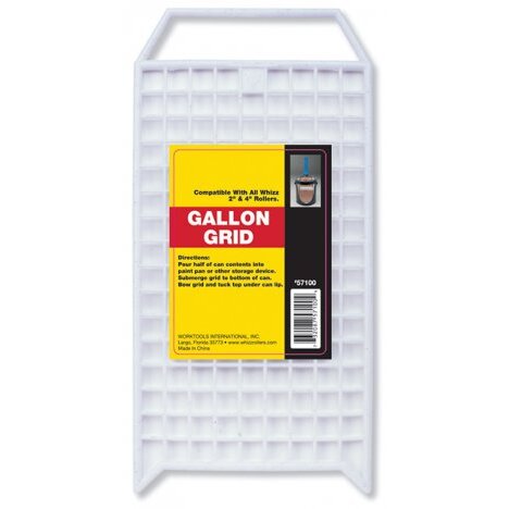 Whizz 57100 Gallon Grid White Whizz 57100 Gallon Grid White