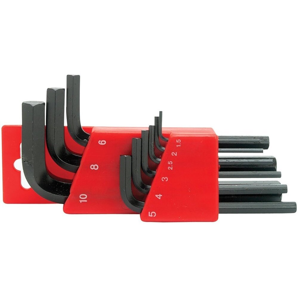 Performance Tool 1401  9 Piece Metric Hex Key Set