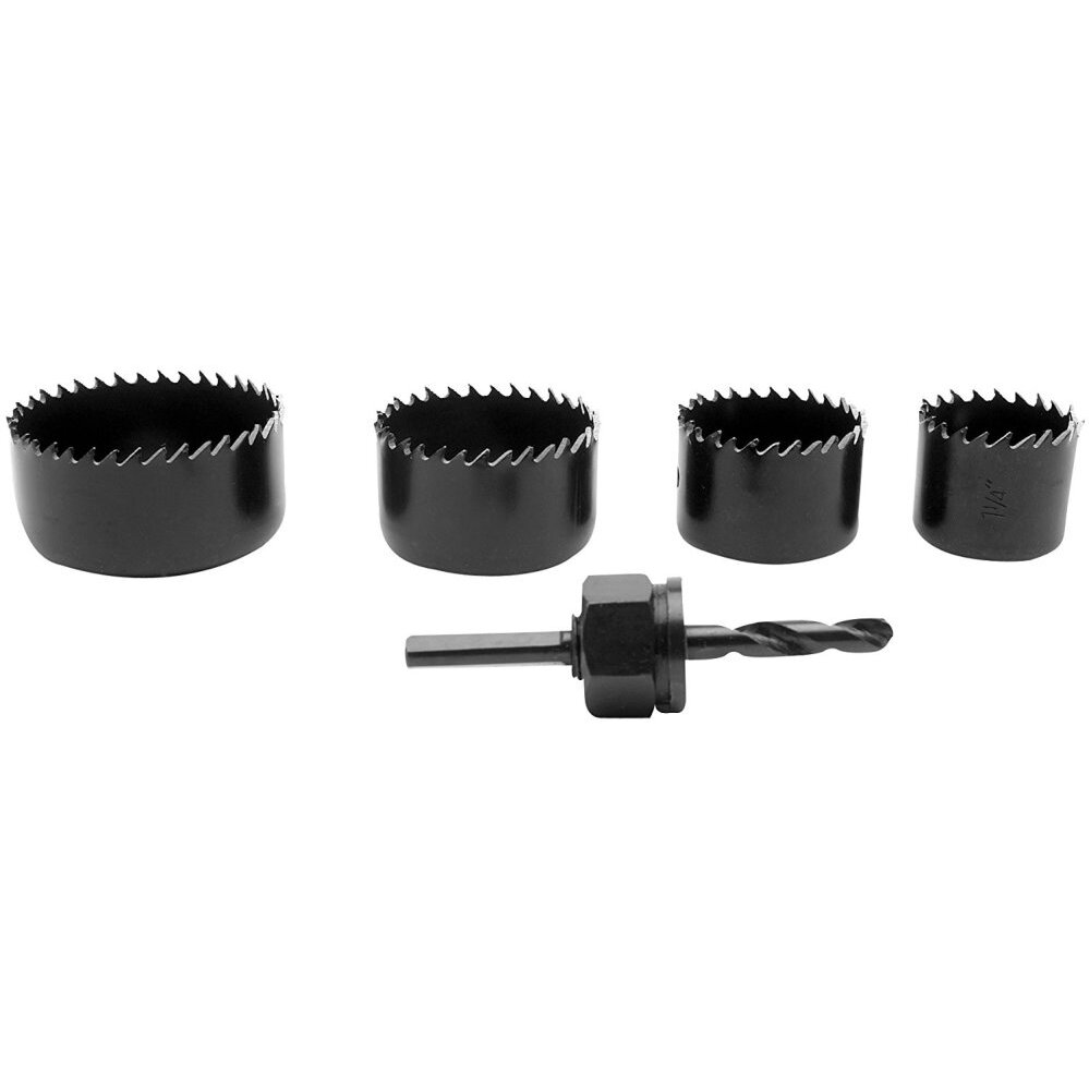 Performance Tool 1460  5 Piece Hole Saw Set