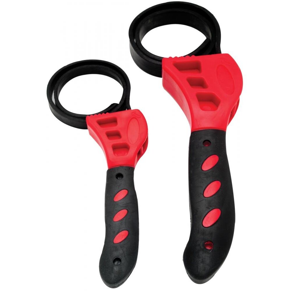Performance Tool 1903 2 Piece Strap Wrench Set - 3/8" to 6-1/2" Diameter Performance Tool 1903 2 Piece Strap Wrench Set - 3/8" to 6-1/2" Diameter