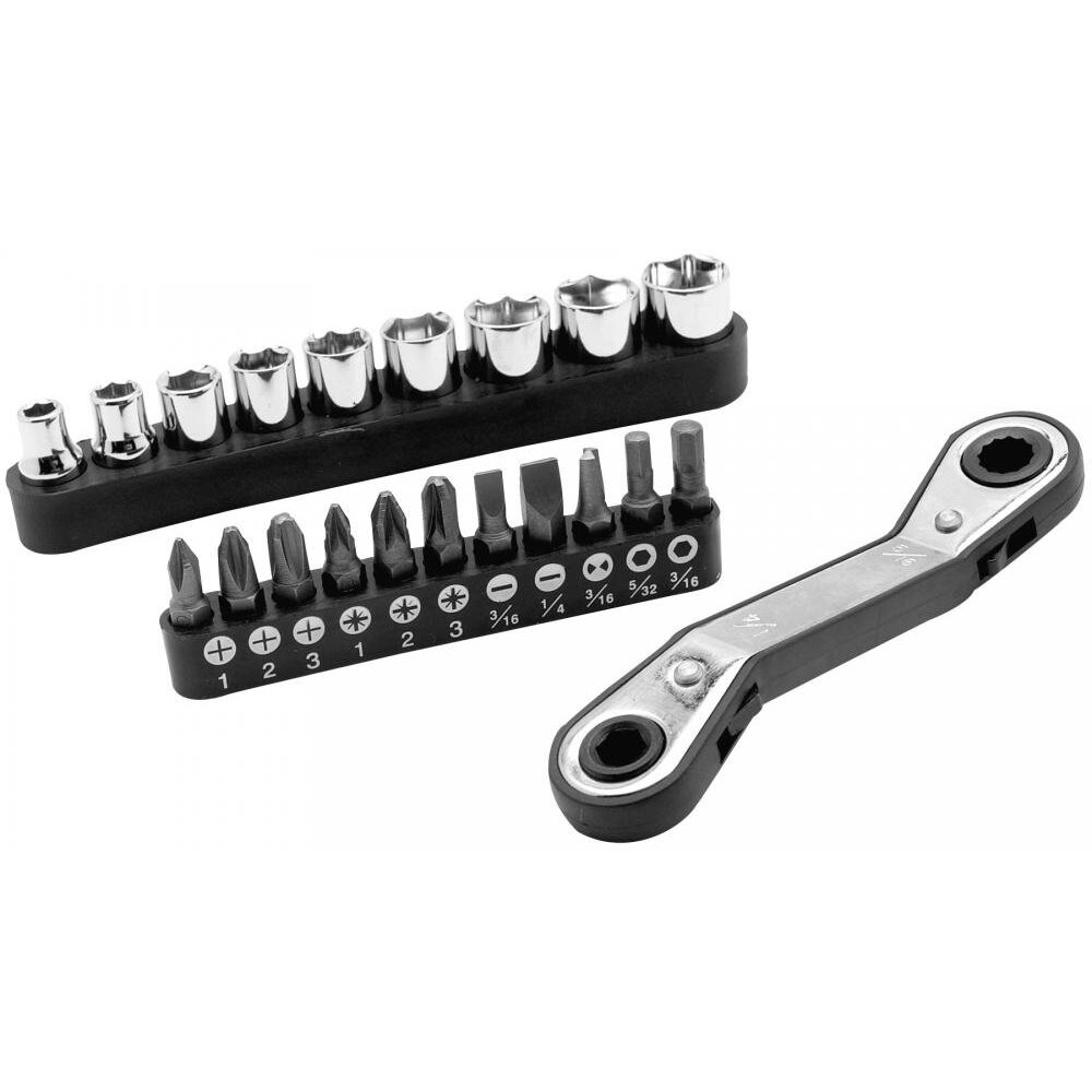 Performance Tool 1908 21 Piece Offset Ratcheting Driver Performance Tool 1908 21 Piece Offset Ratcheting Driver