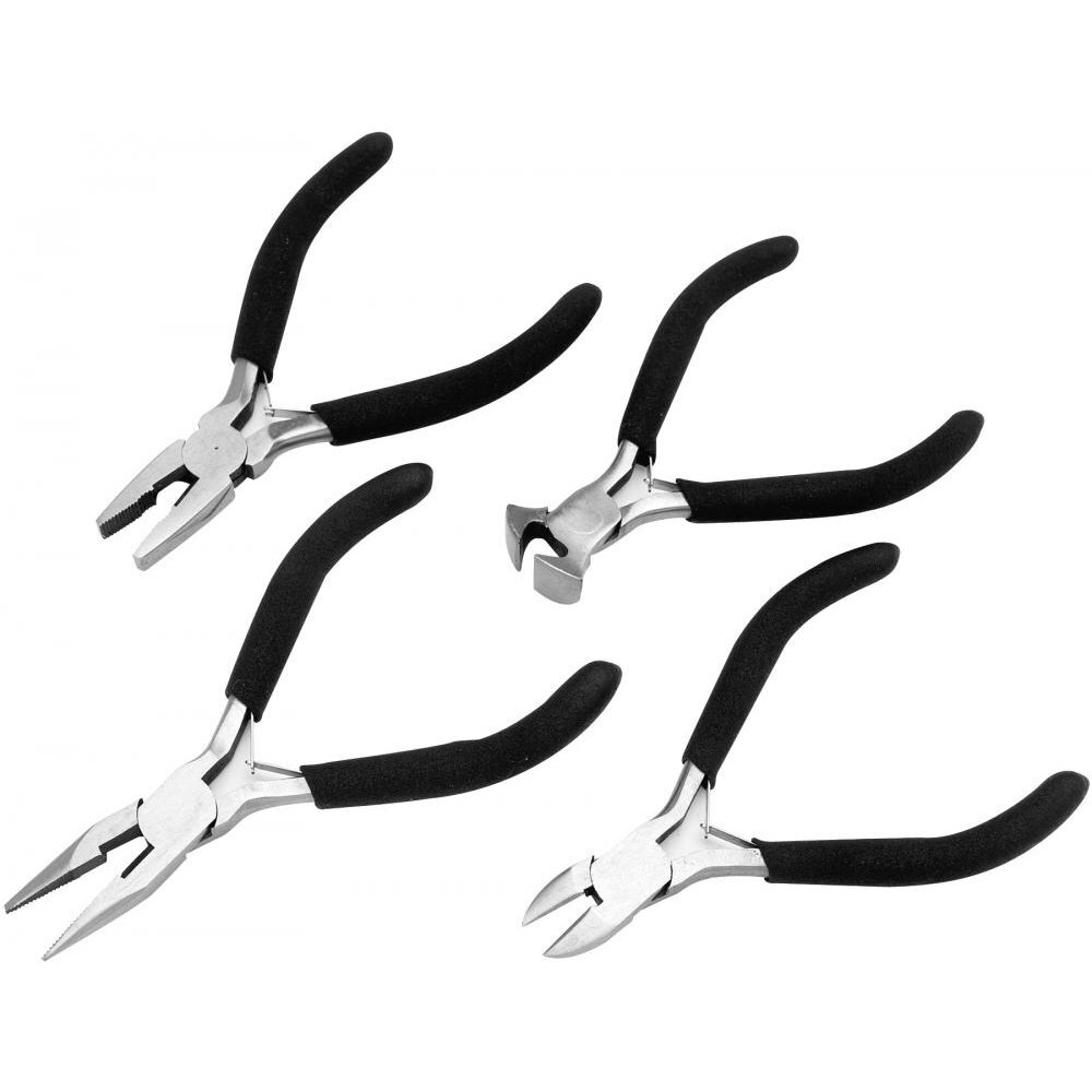 Performance Tool 1917 4 Piece Mini Pliers Set Performance Tool 1917 4 Piece Mini Pliers Set