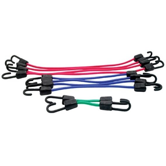 Performance Tool 1929  10 Piece Heavy Duty Stretch Cord Set