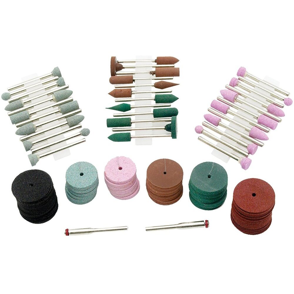 Performance Tool 1933 134 Piece Rotary Tool Grinding Accessory Set Performance Tool 1933 134 Piece Rotary Tool Grinding Accessory Set