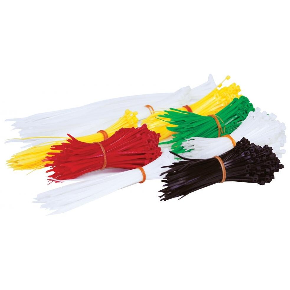 Performance Tool 1943  1000 Piece Assorted Cable Ties