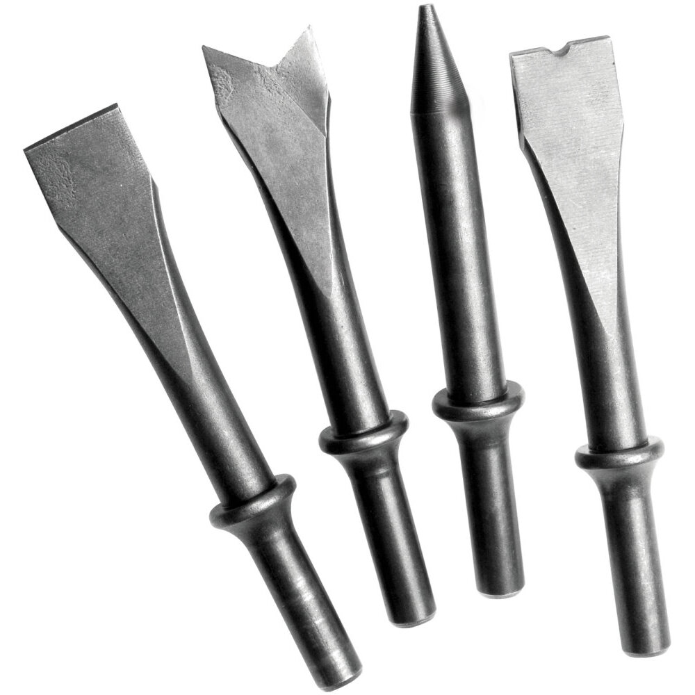 Performance Tool M620  4 Piece Air Chisel Set