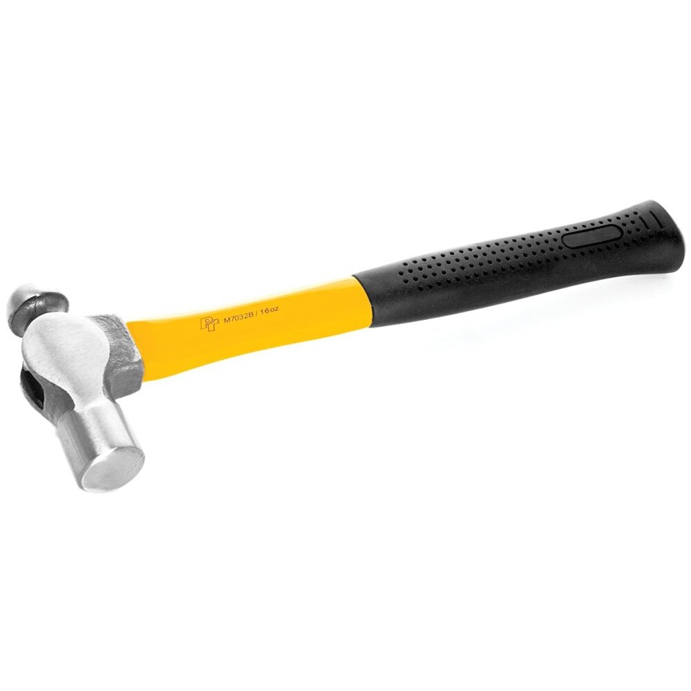 Performance Tool M7032B 16-oz Ball Pein Hammer with Fiberglass Handle Performance Tool M7032B 16-oz Ball Pein Hammer with Fiberglass Handle