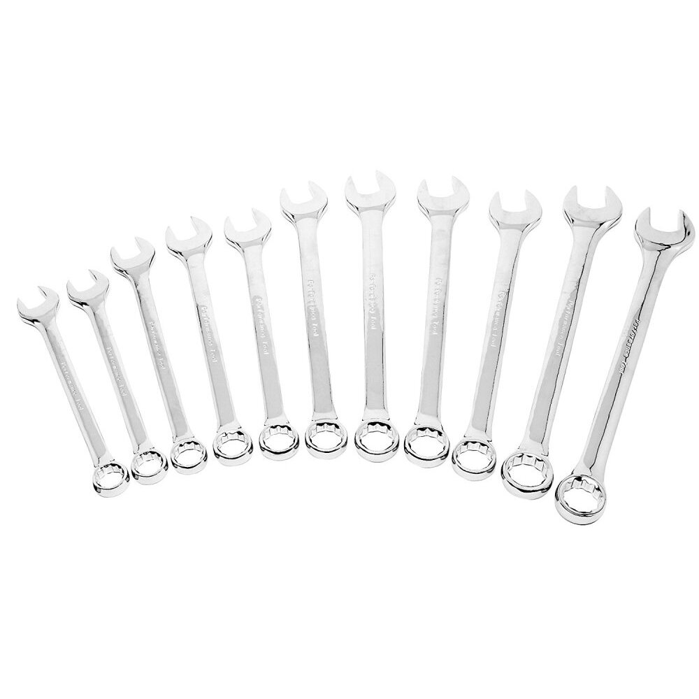 Performance Tool W1062 11 Piece Metric Combination Wrench Set - 9 to 19 mm Performance Tool W1062 11 Piece Metric Combination Wrench Set - 9 to 19 mm