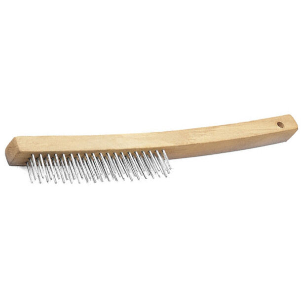Performance Tool W1152  Utility Wire Brush - Wood Handle