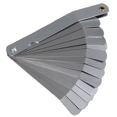 Performance Tool W130C  12 Offset Blade Tappet Gauge Set (0.008" to 0.026")