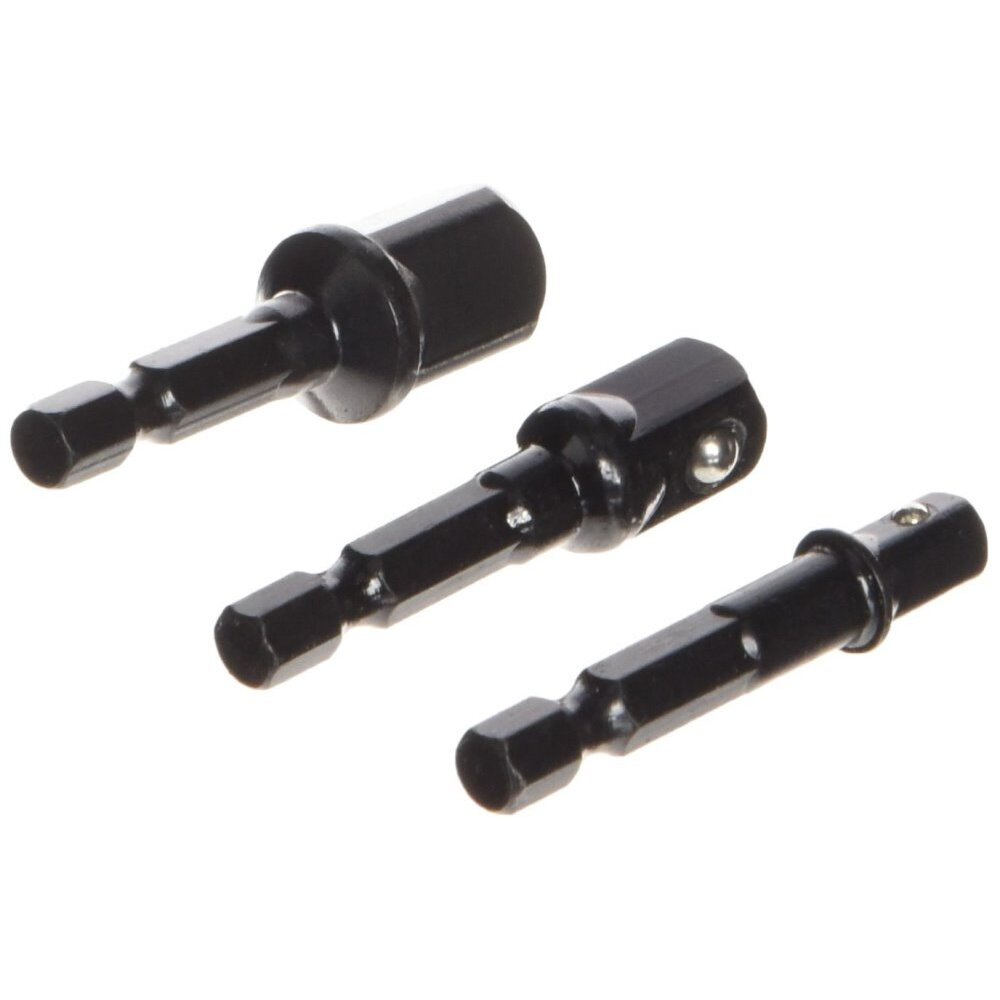 Performance Tool W1390 3 Piece Power Drill Socket Adapters Performance Tool W1390 3 Piece Power Drill Socket Adapters