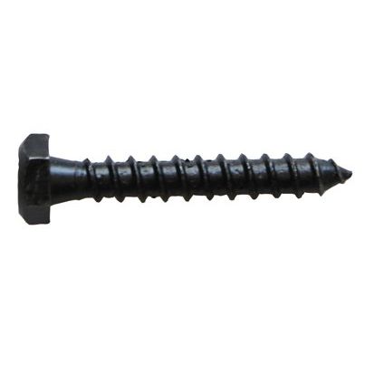 GatePro R080503 5/16" x 2" Hex Screw with Black Finish - 18 per Package GatePro R080503 5/16" x 2" Hex Screw with Black Finish - 18 per Package