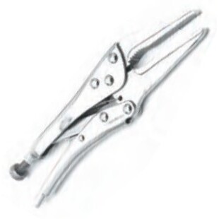Performance Tool W30758  6-1/2" Locking Grip Long Nose Pliers