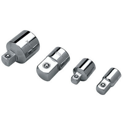 Performance Tool W30934  4 Piece Socket Adapter Set 3/8" Drive to 1/4" and 1/2", 1/4" and 1/2" Drive to 3/8" Adapters