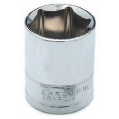 Performance Tool W32036 1-1/8" SAE Size 6 Point 1/2" Drive Standard Socket Performance Tool W32036 1-1/8" SAE Size 6 Point 1/2" Drive Standard Socket