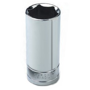 Performance Tool W32332  1" SAE Size 6 Point 1/2" Drive Deep Well Socket