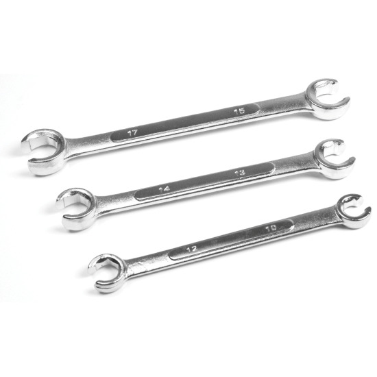 Performance Tool W350M  3 Piece MM Flare Nut Wrench Set