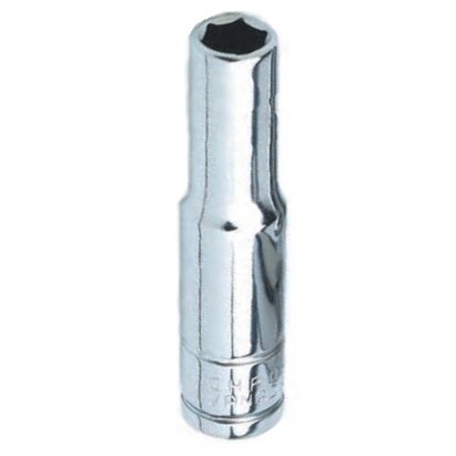 Performance Tool W36305 5/32" SAE Size 6 Point 1/4" Drive Deep Well Socket Performance Tool W36305 5/32" SAE Size 6 Point 1/4" Drive Deep Well Socket