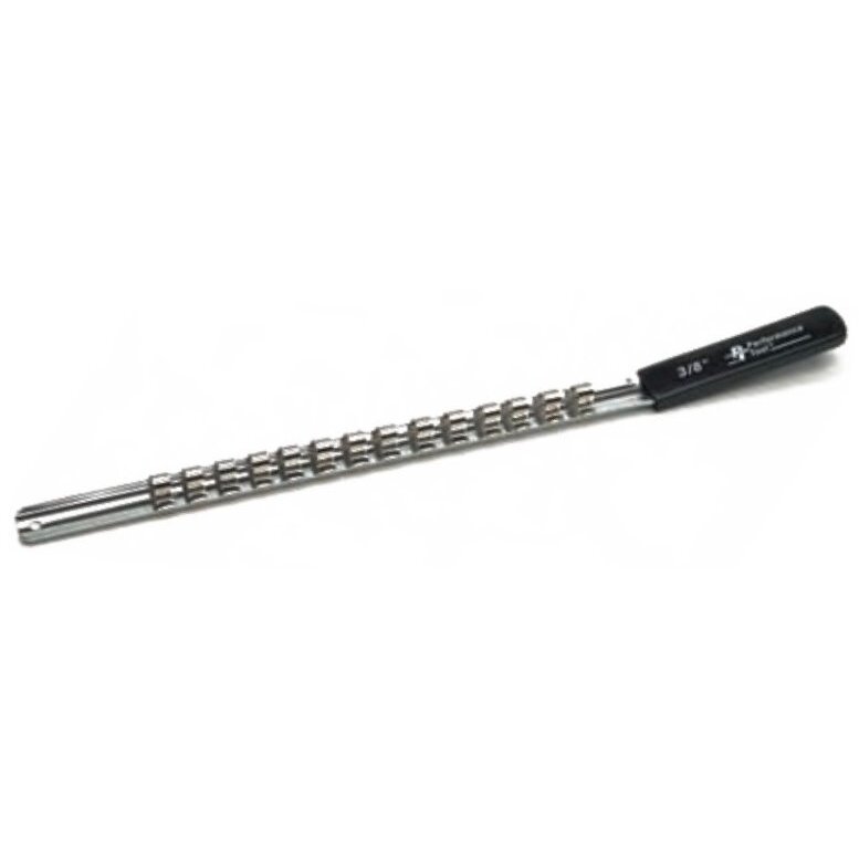 Performance Tool W38000  3/8" Drive 14 Peg Socket Organizer Rail