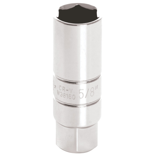 Performance Tool W38160 5/8" SAE Size 3/8" Drive Spark Plug Socket Performance Tool W38160 5/8" SAE Size 3/8" Drive Spark Plug Socket