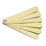 Performance Tool W80526 6 Blade Non-Magnetic (Brass) Thickness Gauge Set Performance Tool W80526 6 Blade Non-Magnetic (Brass) Thickness Gauge Set