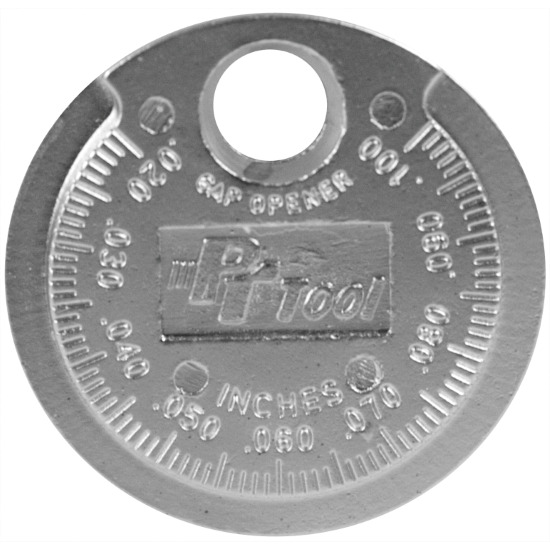 Performance Tool W80535 Spark Plug Gapper Gauge Round Performance Tool W80535 Spark Plug Gapper Gauge Round