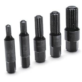 Performance Tool W80635  5 Piece Bolt Extractor Set