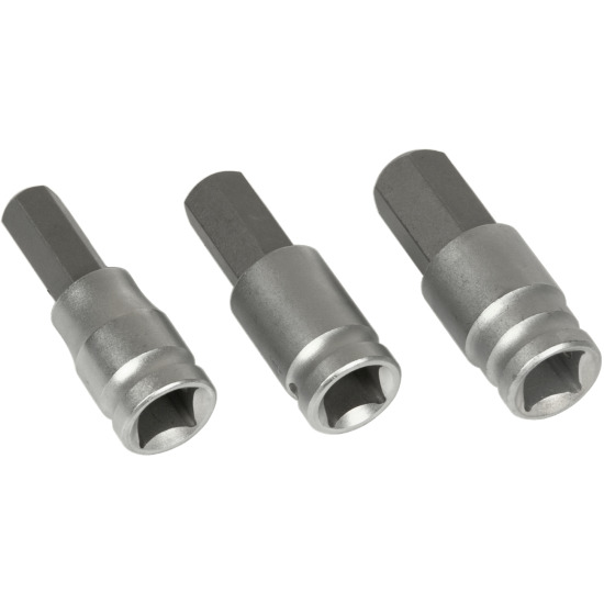 Performance Tool W86023  3 Piece Large Hex Bit Socket Set