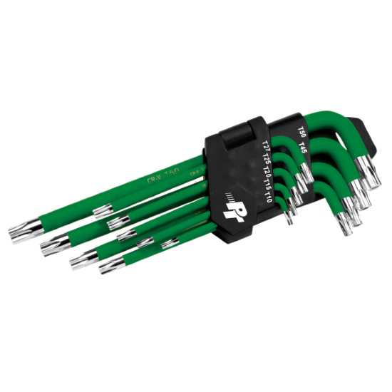 Performance Tool W9137 9 Piece Long Arm Star Key Set Performance Tool W9137 9 Piece Long Arm Star Key Set