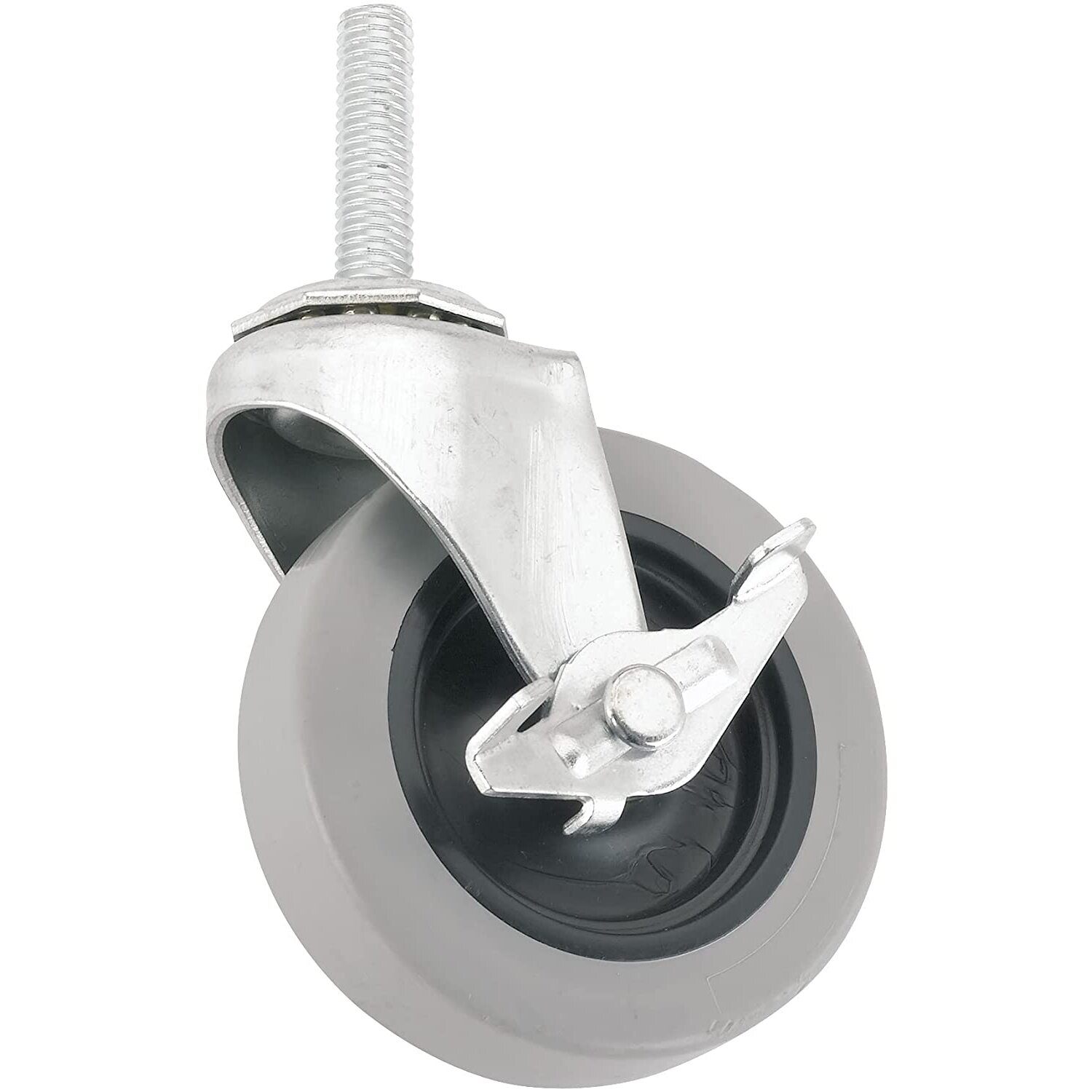Titan Casters 4031355T  Stem Caster 3" Dyna Wheel Tread with Brake
