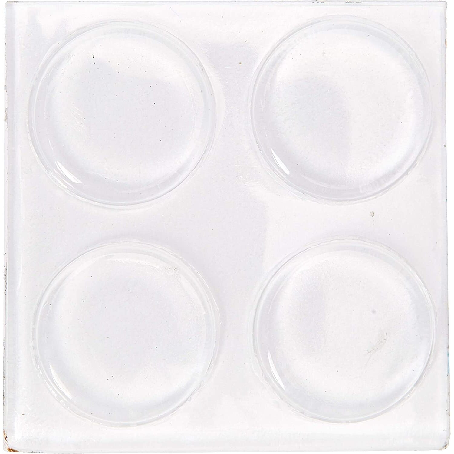 SoftTouch 4114695N  Self-Stick Noise Dampening Bumpers 1/2" Round Pads - 12 Piece