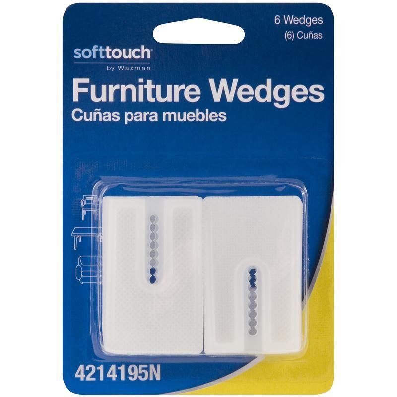 SoftTouch 4214195N  Furniture Leveling Wedges - White