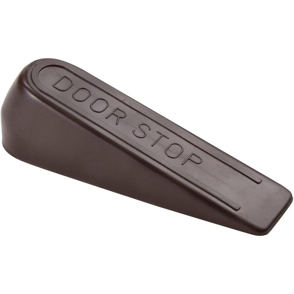 SoftTouch 4217695N  Doorstop Walnut - 2 Per Pack