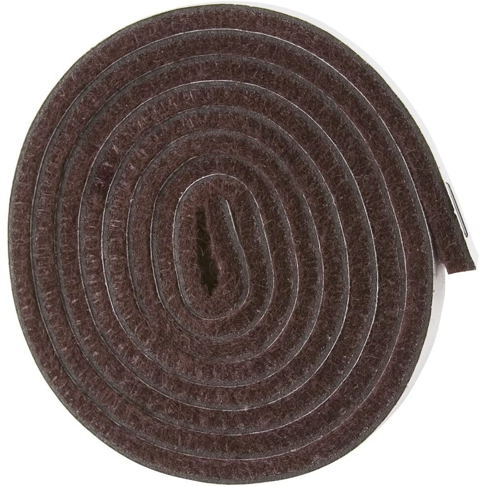 SoftTouch 4220095N  Felt Strips 1/2 x 60" Brown