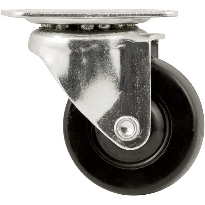 Titan Casters 4298855  Swivel Plate Rubber Caster 2"