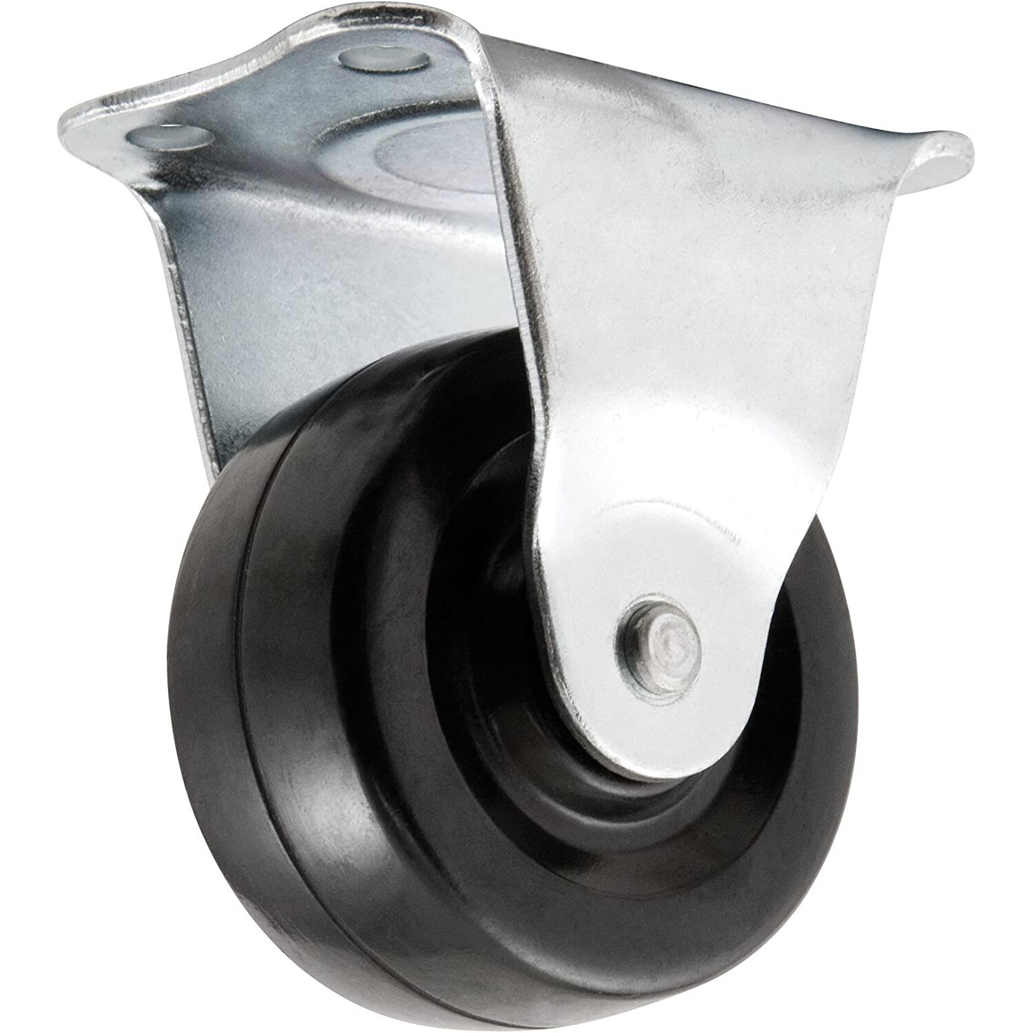 Titan Casters 4299155 Rigid Plate Rubber Caster 2" Titan Casters 4299155 Rigid Plate Rubber Caster 2"