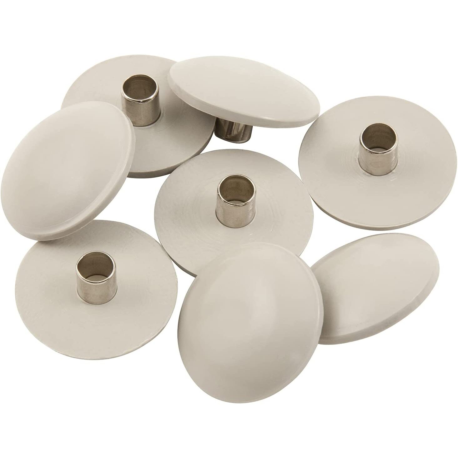 Super Sliders 4701395N  Round Tap-On Slider 1" - 8 Pack