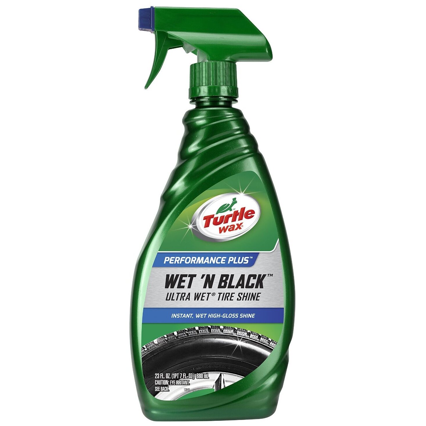 Turtle Wax T217RA Performance Plus Wet'N Black Ultra Wet Tire Shine - 23 fl oz Turtle Wax T217RA Performance Plus Wet'N Black Ultra Wet Tire Shine - 23 fl oz