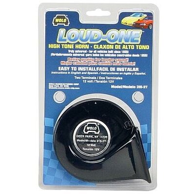 Wolo 315-2T  Loud-One High Tone Electric Horn Kit - 115 Decibels / 510Hz