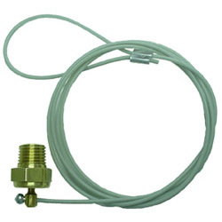 Tramec 35002-048  1/4" NPT Remote Control Lowprofile Drain Valve 48" Lanyard