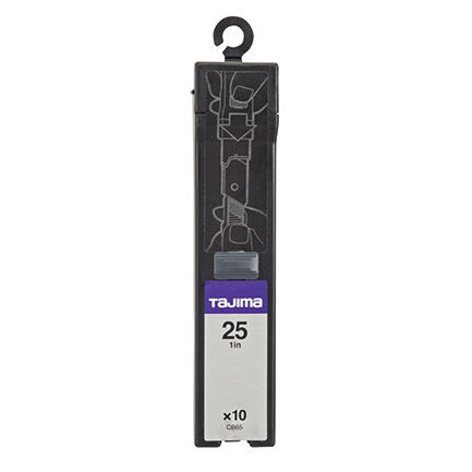 Tajima CB65C  Blades 1" Snap-Off Rock Hard 10-Blade Dispenser