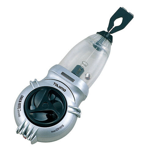 Tajima CR101S-0  Chalk-Rite Auto Wind Chalk Snap-Line with See-Through Canister
