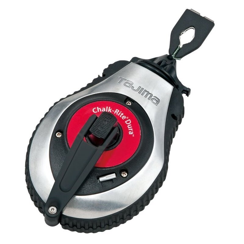 Tajima  CR401S  Chalk-Rite Dura Chalk Snap Line, Extra Bold Marking - 100 ft Line