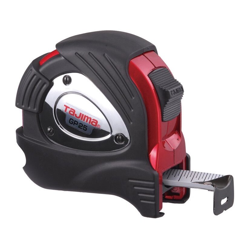 Tajima  GP-25BW  G-Plus 25' x 1" Tape Measure - Standard Scale Tajima  GP-25BW  G-Plus 25' x 1" Tape Measure - Standard Scale