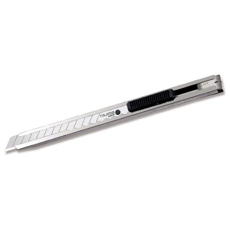 Tajima LC-301  Stainless Steel Precision Craft Auto Lock Snap-Blade Knife with 3 Endura 3/8" x 13-point Blades