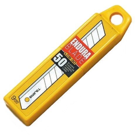 Tajima LCB-30-50  3/8" x 13-point Snap-Blades for Precision Craft Knives 50-blade contractor pack